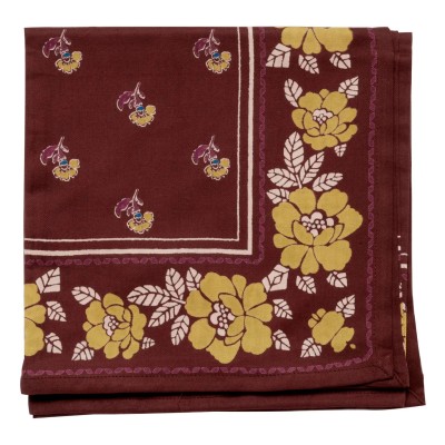 Foulard BONHEUR DU JOUR Nur Chocolat