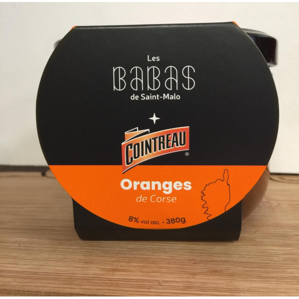 Babas au Cointreau et aux Oranges de Corse - 380g