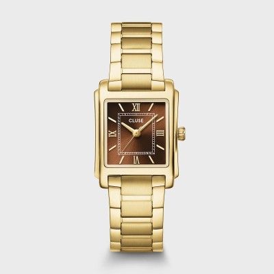 Montre CLUSE Anglée dorée cadran marron