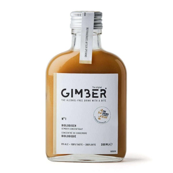 GIMBER 200 ml - Elixir de Gingembre - Sans alcool