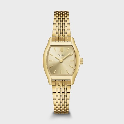 Montre CLUSE Tonnette Mini dorée cadran doré