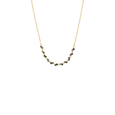 Collier N°3 en agate verte