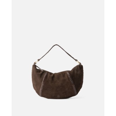 Sac BIBA Narrows hobo en daim marron