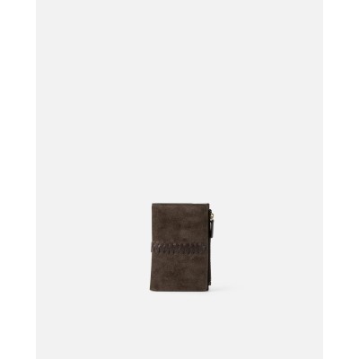 Portefeuille BIBA Narrows en daim marron