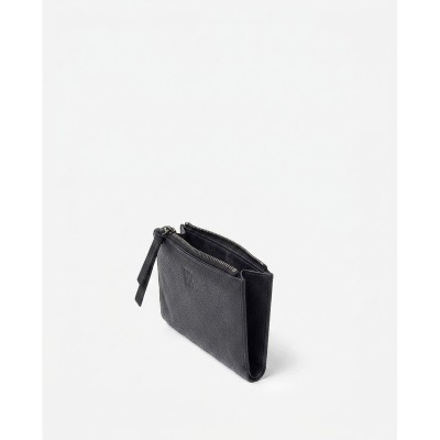 Portefeuille BIBA Valley Winter noir en cuir souple