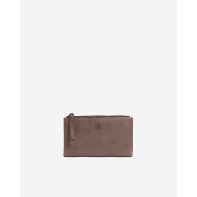 Portefeuille BIBA Valley Winter brun clair en cuir souple