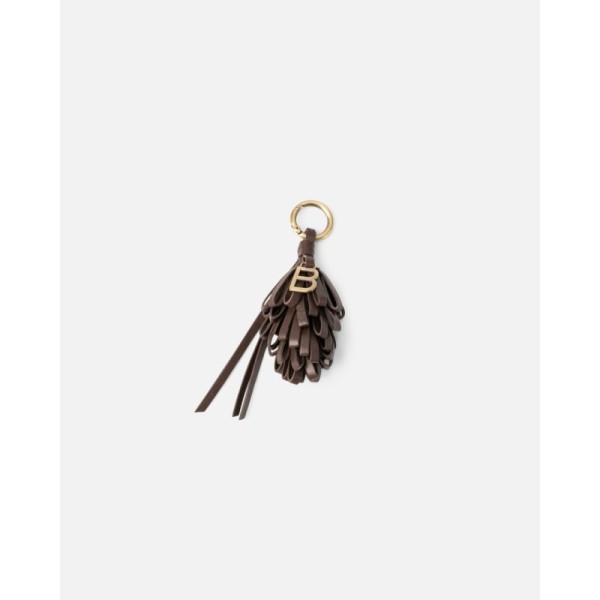 Porte-clés BIBA Connecticut marron en cuir