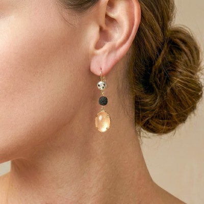 Boucles d’oreilles Kinshasa Nature Bijoux dormeuses