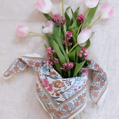 Foulard SO FAMILY Delhi Small azur