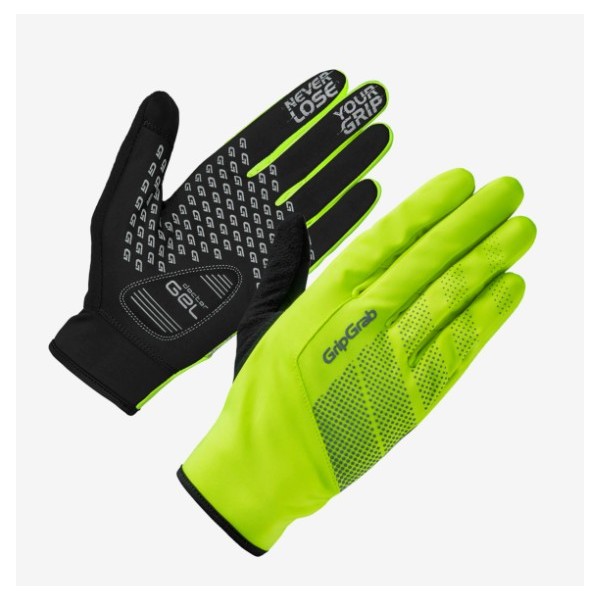 Gants GripGrab RIDE HI-VIS WINDPROOF Midseason