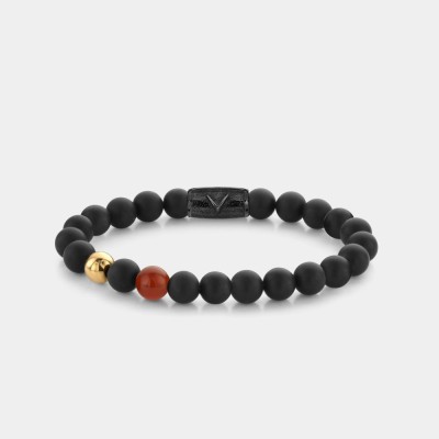 REBEL&ROSE Bracelet Gold & Red Eye. REBEL&ROSE Bracelet Gold & Red Eye.