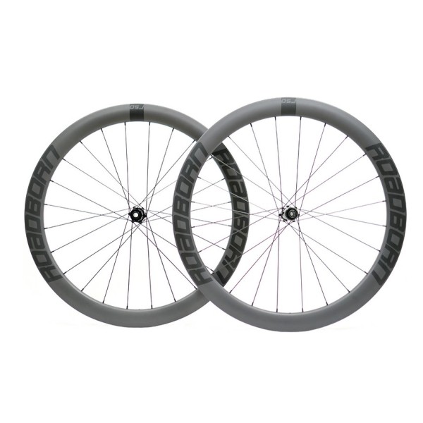 ROUES ROADBORN PRO R 50 CARBONE (PAIRE)
