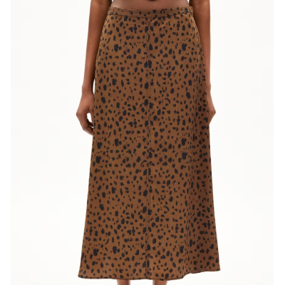 ARMEDANGELS - Jupe Wolaaria Leopaa - Dark camel ARMEDANGELS - Jupe Wolaaria Leopaa - Dark camel