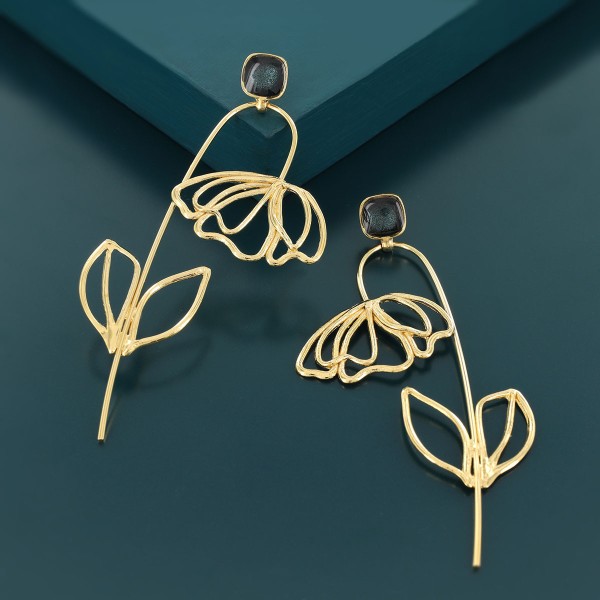 TARATATA bijoux Boucles d'oreilles Puces Esquisse.