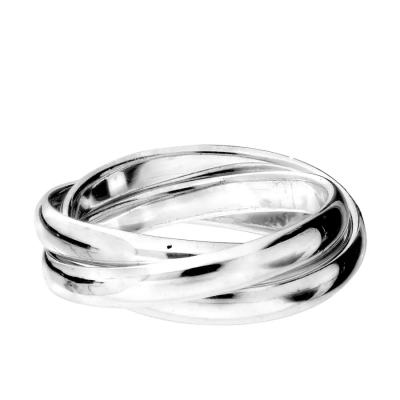 DORIANE Bague 3 anneaux. DORIANE Bague 3 anneaux.
