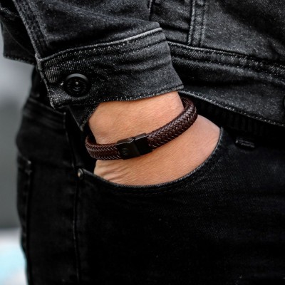 REBEL&ROSE Bracelet Full Metal Herringbone. REBEL&ROSE Bracelet Full Metal Herringbone.