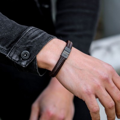 REBEL&ROSE Bracelet Full Metal Herringbone. REBEL&ROSE Bracelet Full Metal Herringbone.