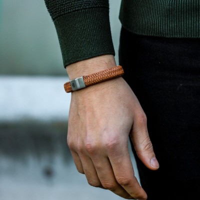 REBEL&ROSE Bracelet Full Metal Herringbone.
