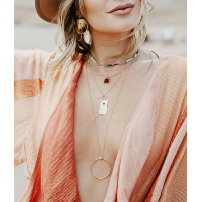 ZAG Bijoux Collier Pipelette.