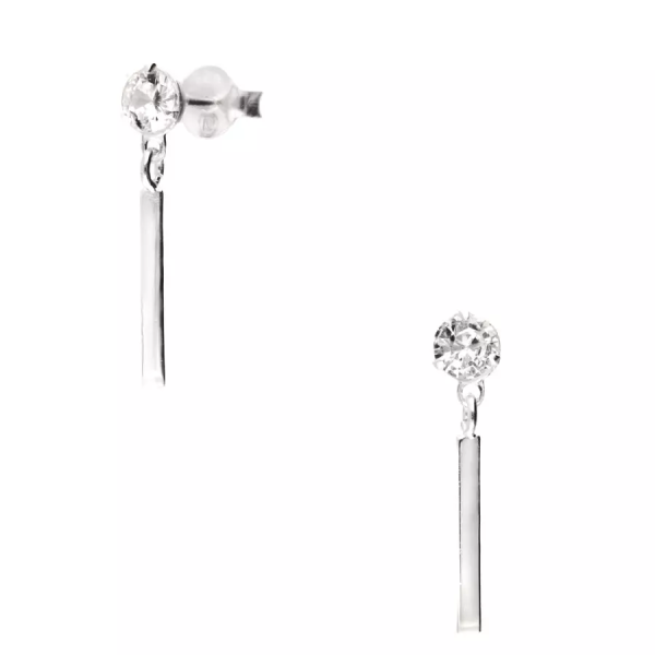 DORIANE Boucles d’oreilles Barre.