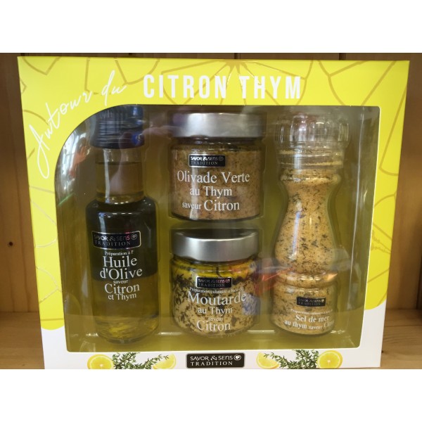 Coffret autour du Citron et Thym - Savor & Sens