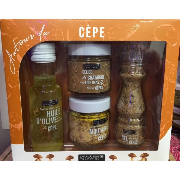 Coffret autour du Cèpe - Savor & Sens