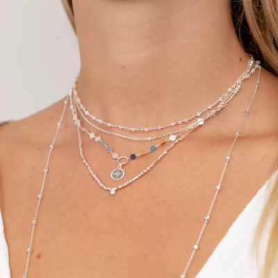 Doriane Bijoux Collier Rose des vents. Doriane Bijoux Collier Rose des vents.