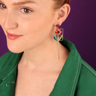 TARATATA bijoux Boucles d'oreilles Puces Frida. TARATATA bijoux Boucles d'oreilles Puces Frida.