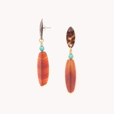NATURE bijoux Boucles d'oreilles Puces Surabaya. NATURE bijoux Boucles d'oreilles Puces Surabaya.