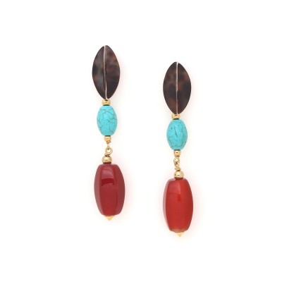 NATURE bijoux Boucles d'oreilles Puces Surabaya. NATURE bijoux Boucles d'oreilles Puces Surabaya.