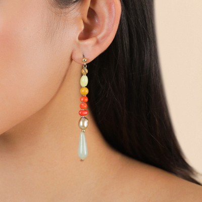 NATURE bijoux Boucles d'oreilles Puces Tivoli. NATURE bijoux Boucles d'oreilles Puces Tivoli.