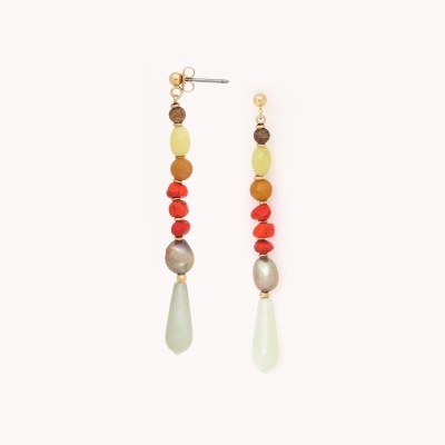 NATURE bijoux Boucles d'oreilles Puces Tivoli. NATURE bijoux Boucles d'oreilles Puces Tivoli.