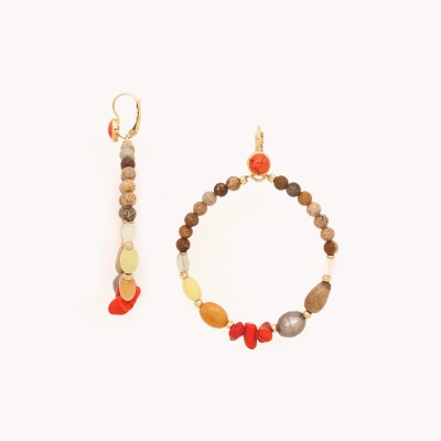 NATURE bijoux Boucles d’oreilles Dormeuses Tivoli. NATURE bijoux Boucles d’oreilles Dormeuses Tivoli.