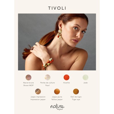 NATURE bijoux Boucles d’oreilles Dormeuses Tivoli. NATURE bijoux Boucles d’oreilles Dormeuses Tivoli.