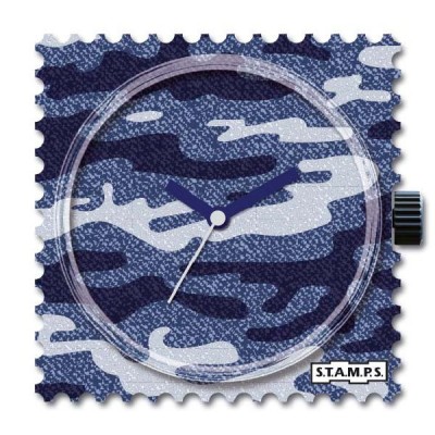 STAMPS Cadran de montre Blue Army. STAMPS Cadran de montre Blue Army.