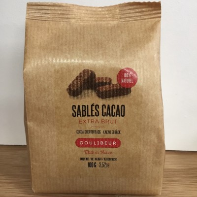 Sablés Cacao - 100g - Goulibeur Sablés Cacao - 100g - Goulibeur