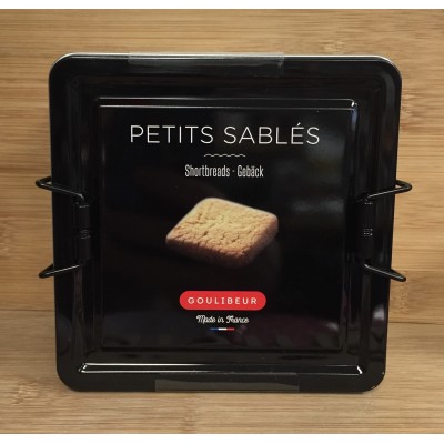 Boite Fer de 30 petits sablés  - 180g - Goulibeur