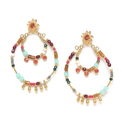 FRANCK HERVAL Boucles d’oreilles Frida. FRANCK HERVAL Boucles d’oreilles Frida.