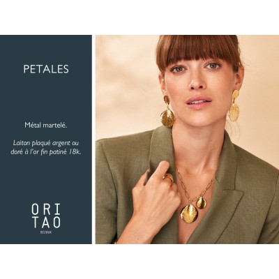 ORI TAO Bijoux Collier Pétales.