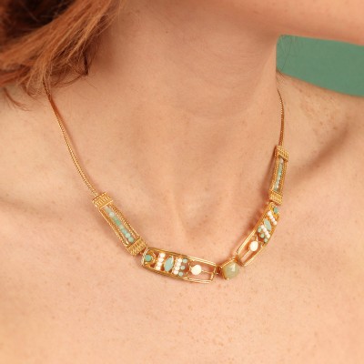 TARATATA bijoux Collier Papyrus.