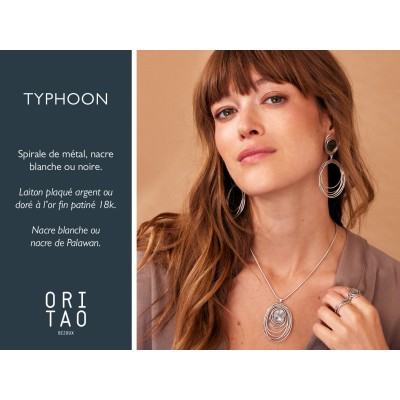 ORI TAO Bijoux Collier Typhoon.