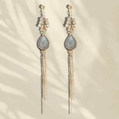 LOETMA Boucles d’oreilles Ilana. LOETMA Boucles d’oreilles Ilana.