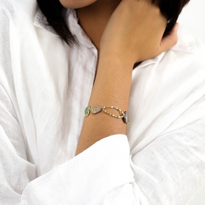 FRANCK HERVAL Bracelet Colombine.