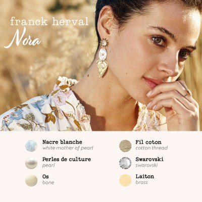 FRANCK HERVAL Collier Nora. FRANCK HERVAL Collier Nora.