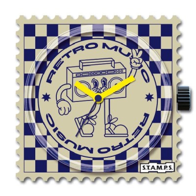 STAMPS Cadran de montre Rétro Music. STAMPS Cadran de montre Rétro Music.