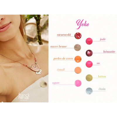 FRANCK HERVAL Boucles d’oreilles Yoko