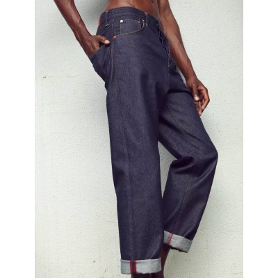 1083 - Jean large 115N - Indigo Brut 1083 - Jean large 115N - Indigo Brut