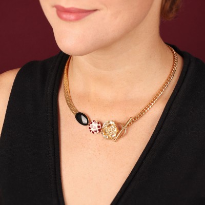 TARATATA bijoux Collier Magnolia.