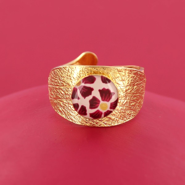 TARATATA bijoux Bague Magnolia.