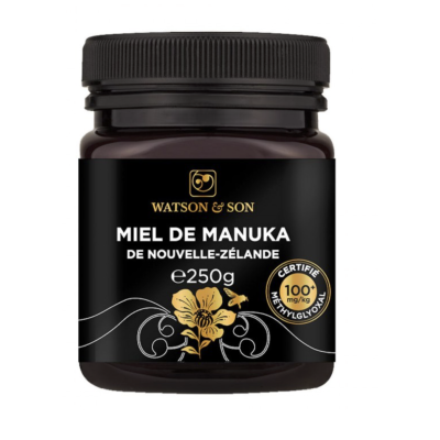 Miel de Manuka de Nouvelle-Zélande 100+ Watson & Son Miel de Manuka de Nouvelle-Zélande 100+ Watson & Son